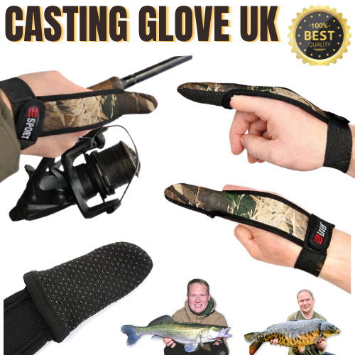 Casting glove finger stall - glove,