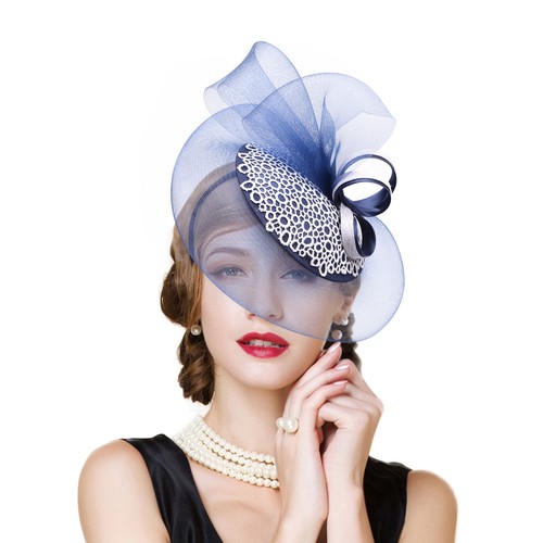 Damen sinamay fascinator - sinamay,
