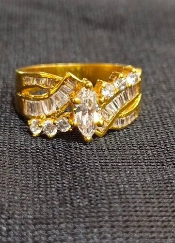 2ct simulierte marquise - 2ct,