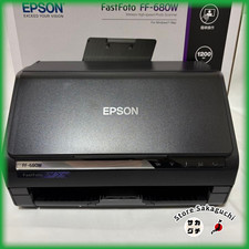 Epson FF-680W A4 Bogen-Fotoscanner WiFi USB High Speed 36 Fotos gebraucht