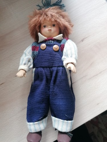 Deko puppe kleiner junge - kleiner,