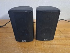 ELAC  Cool  Lautsprecher Front 2-Wege jeweils incl. Wandhalter Schwarz 