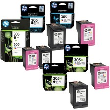 HP 305 Schwarz Farbe Original Druckerpatrone black color  für Deskjet Envy