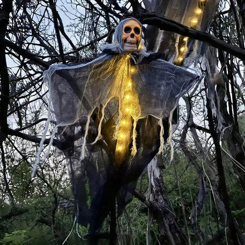 Halloween leuchtendes skelett - leuchtendes,