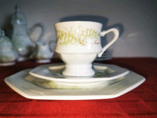 "Sommerfarn" - Kaffeegedeck von Gallo, Leonardo Fougeré - neuwertig 