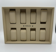 ORIGINAL ROLEX 8 Uhren Display Watch Case Konzessionär AD Deko
