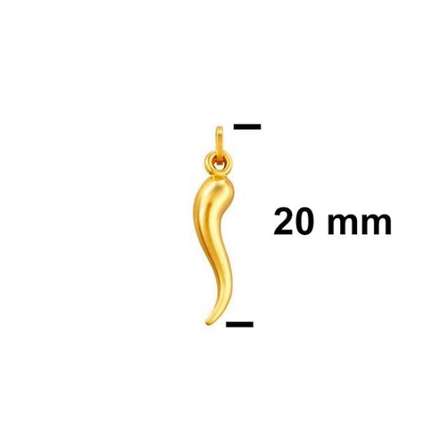 Cornicello anhänger aus gold - aus,