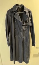 Trenchcode / Mantel dunkelblau / 36 / S / Massimo Dutti 