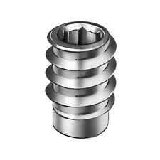 10 Stk.  RAMPA-Muffen Typ-SK mit Innensechskant, 6 kant - Stahl verzinkt