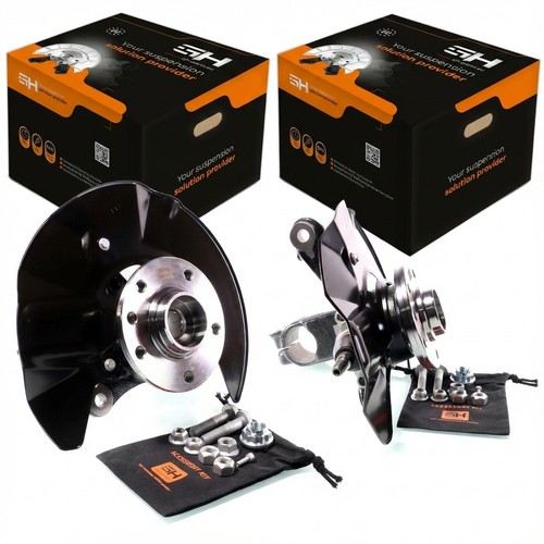 Achsschenkel komplett vorne - 2x,