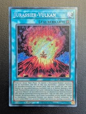 Jurassier-Vulkan BLMM-DE019 Secret Rare Deutsch NM Yugioh