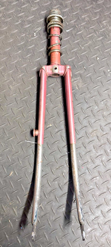 Vintage stahl fahrrad gabeln - vintage,