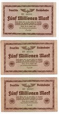 Banknote Deutsche Reichsbahn 5