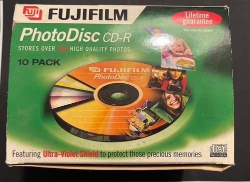 Neu 10x fujifilm photodisc - 10x,