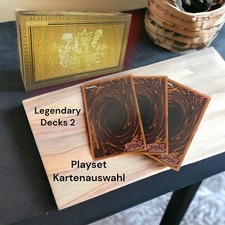 Yugioh! Legendary Decks II LDK2/ Deutsch/ Playset/ Kartenauswahl/ Deutsch