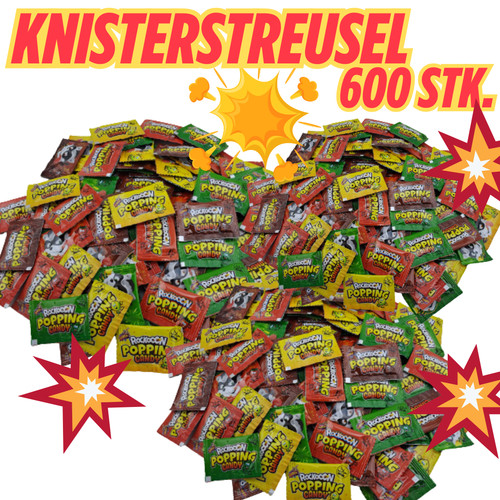 600 beutel popping - 600, candy