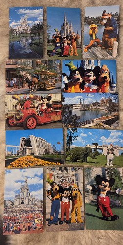 12x vintage postkarten - vintage,