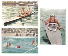 5 Sammelbilder - Olympiade 1936 - Sidol-Werke Köln