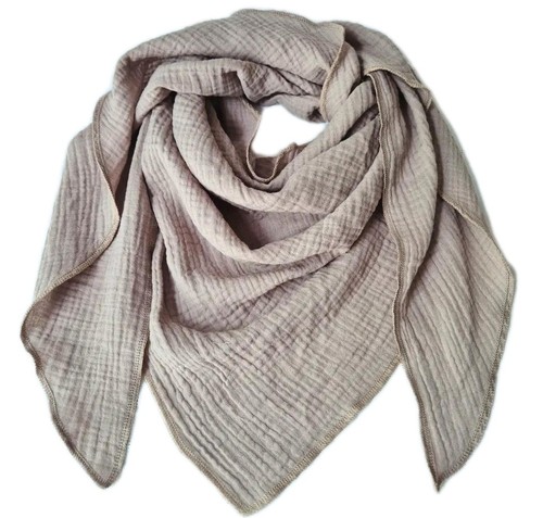 Sandbeige musselin tuch - musselin,