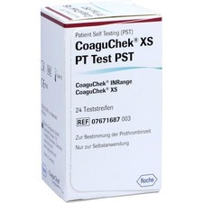 Coaguchek test pst - xs, pt