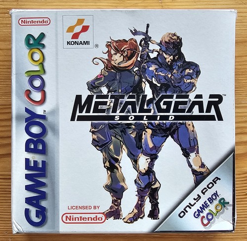 Metal gear solid game - metal, boy