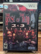 The House of the Dead 2 & 3 Return (Nintendo Wii, 2008) - Tested Working!