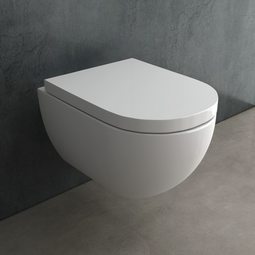 Spülrandloses hänge i - wc,