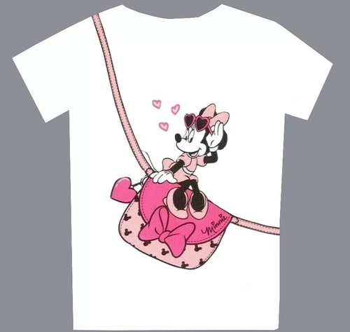 Minnie maus 140 shirt - t-, weiß