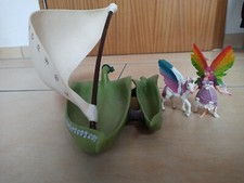 Schleich: Elfenboot mit Elfe und Pegasus