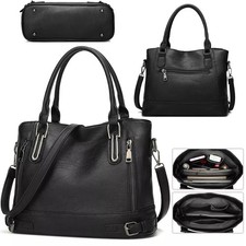 Damen Handtasche Weiches Leder