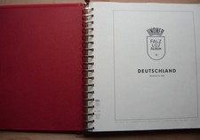Berlinsammlung, Lindner falzlos Ringbinder, Vordrucke 1948-71, ab 1955 komplett