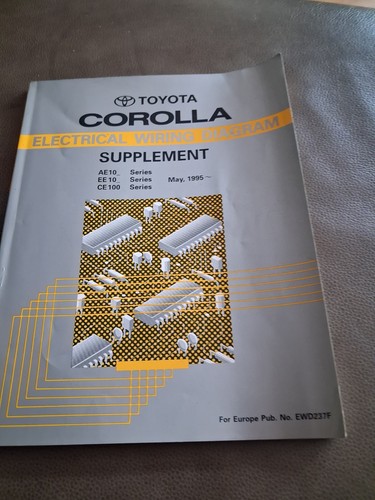 Toyota corolla e10 electrical