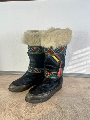 Vintage ziegenfell goat - ziegenfell, fur