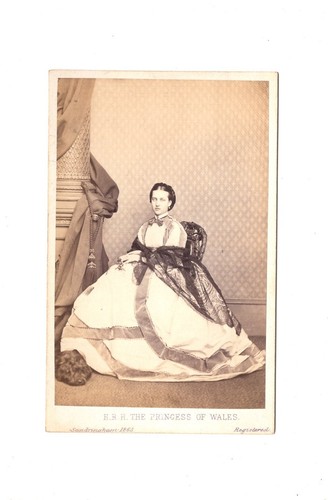 Cdv foto princess alexandra - alexandra, of