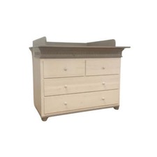 Wickelkommode + Aufsatz Kiefer