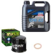 Suzuki GSF 1200 Bandit GV75A Bj. 1996, LIQUI MOLY 10W-40  4L, HiFlo Ölfilter Set