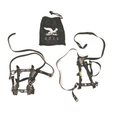 Schwarze Salewa Steigeisen - Grödel, 6 Zacken (Art.Nr. 880)