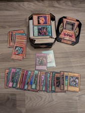 Vintage Yu-Gi-Oh Karten Sammlung Mit Ca 560-600 Karten & Seltenen Tinbox.