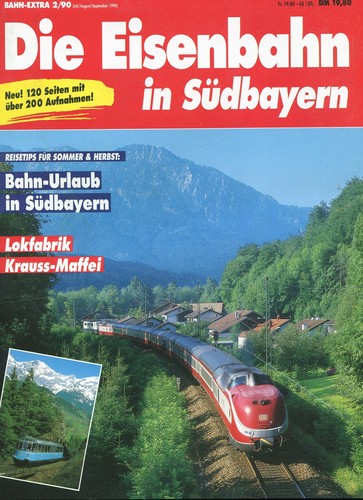 Bahn extra die eisenbahn - 2/90,
