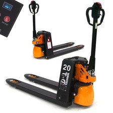 Elektro Hubwagen 48V Gabelhubwagen Li-Ion Akku 2000 kg Palettenwagen PU 57131