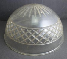 antiker Glas Lampenschirm