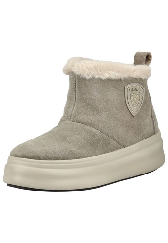 Blauer stiefelette wildleder - blauer,