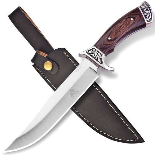 Hunting bowie knife - hunting,