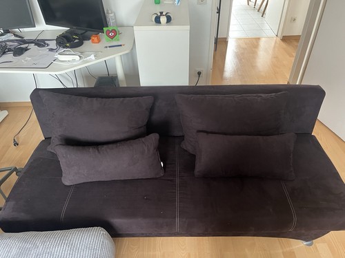 Kleine schwarze couch - kleine,