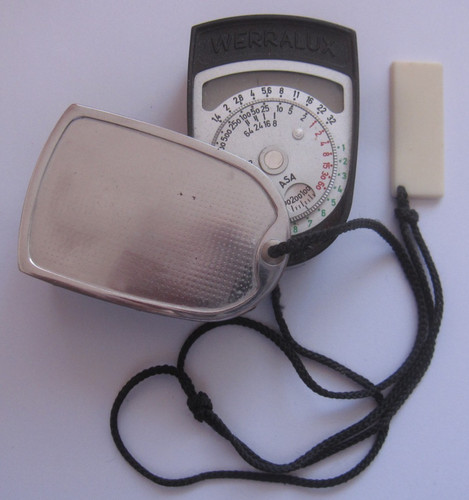 Belichtungsmesser werralux - ,belichtungsmesser,