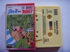 MC Kassette Streit um Asterix und Obelix , Folge 15 EUROPA 80er Jahre gelb