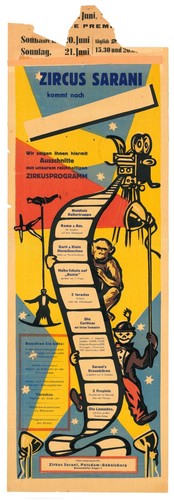 Zircus sarani 1964 - zircus, original