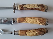 Hirschhorn Tranchierbesteck