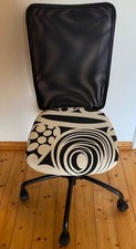 Schreibtischstuhl IKEA Torbjörn, höhenverstellbar, schwarz - weiß