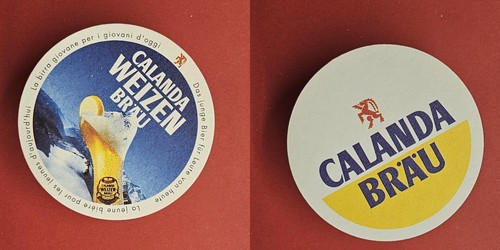 Calanda bräu bierglas mit - bräu,